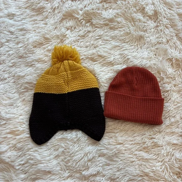 Baby Winter Beanie Hat Bundle - Picture 2 of 2
